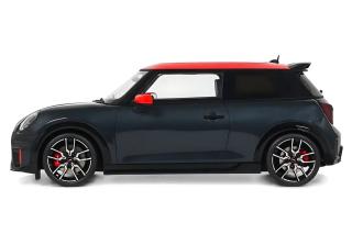 MINI COOPER JCW LEGEND GREY 2024 OttO mobile 1:18 Resinemodell (Türen, Motorhaube... nicht zu öffnen!)